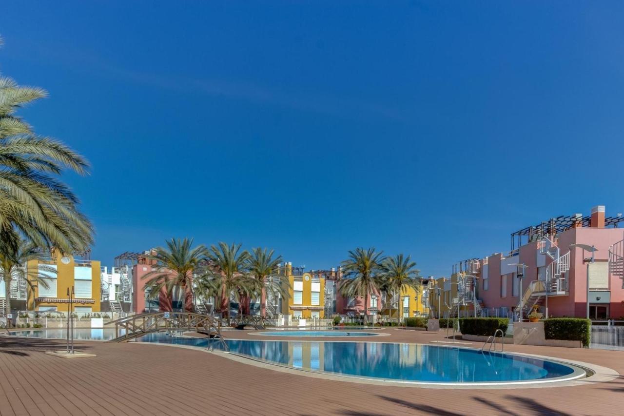 Atico Helena Con Solarium Y Jacuzzi Privado En Laguna Beach Vera Buitenkant foto